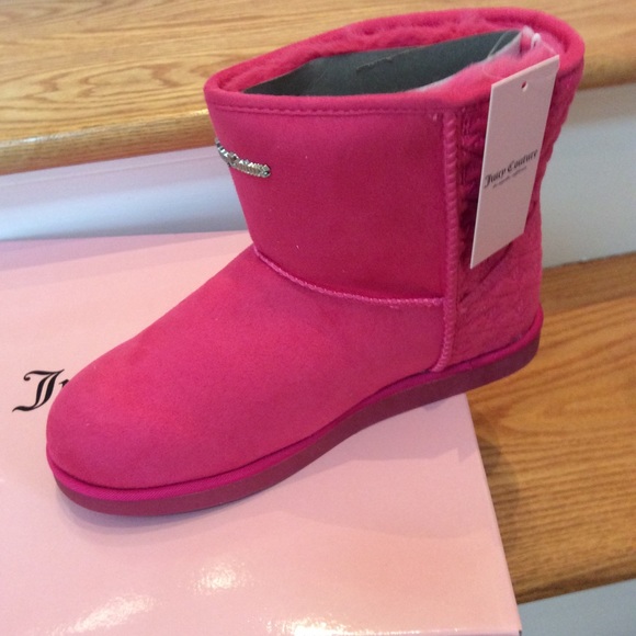 Ew juicy couture boots pink suede - Picture 2 of 3